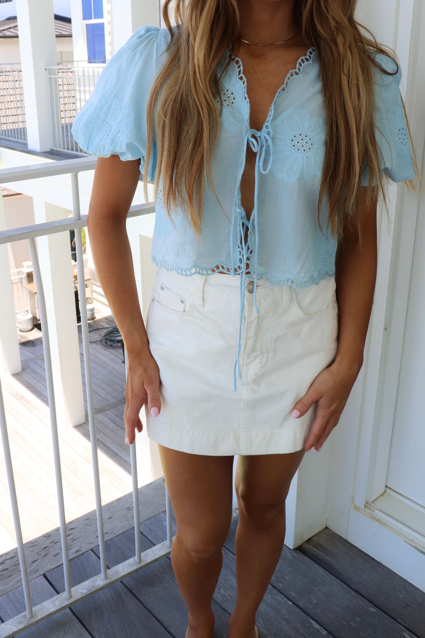 Sky Lace Top