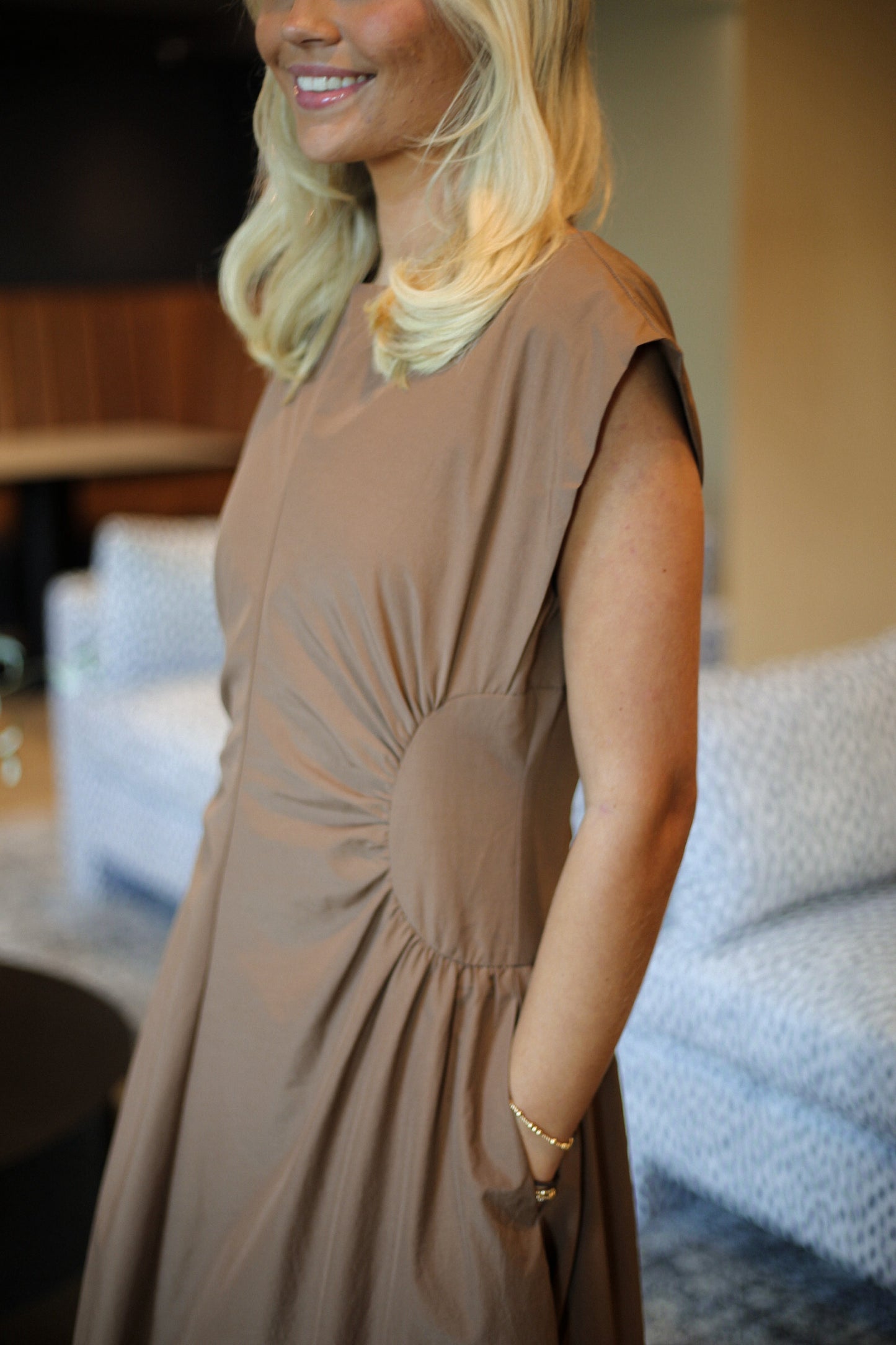Madeline Brown Maxi Dress