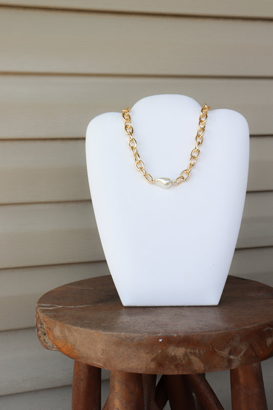 Pearl Chain Necklace