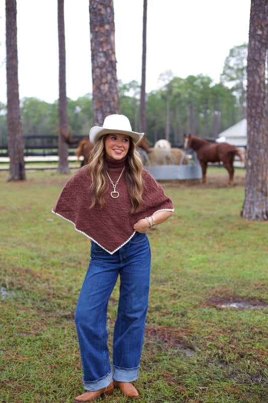 Birdie Sweater Poncho