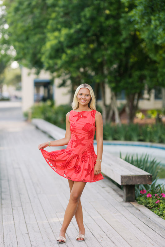 Red Fish Dress