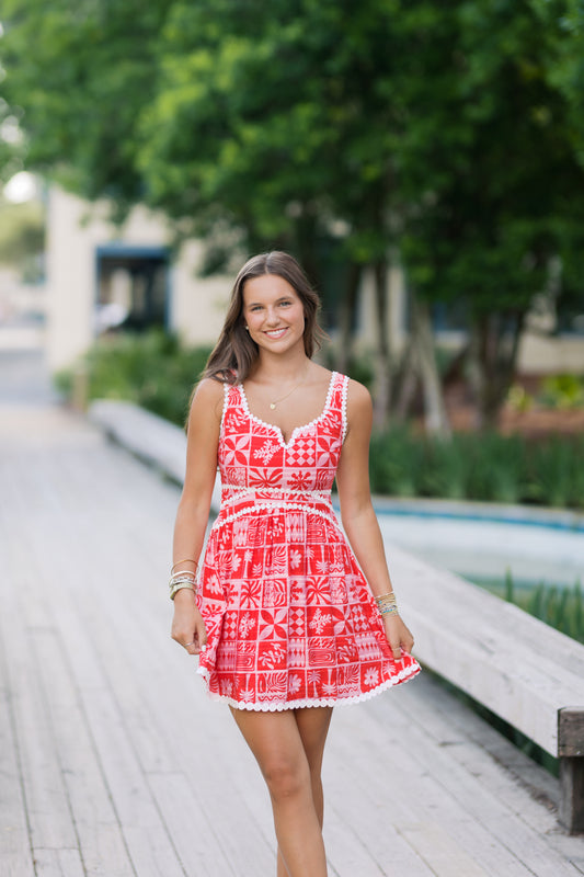 Red Bar Dress