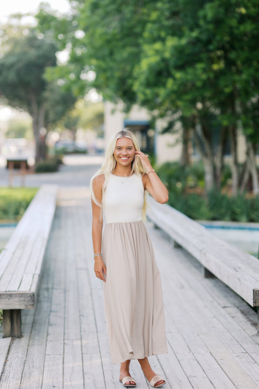 The Creamery Maxi Dress